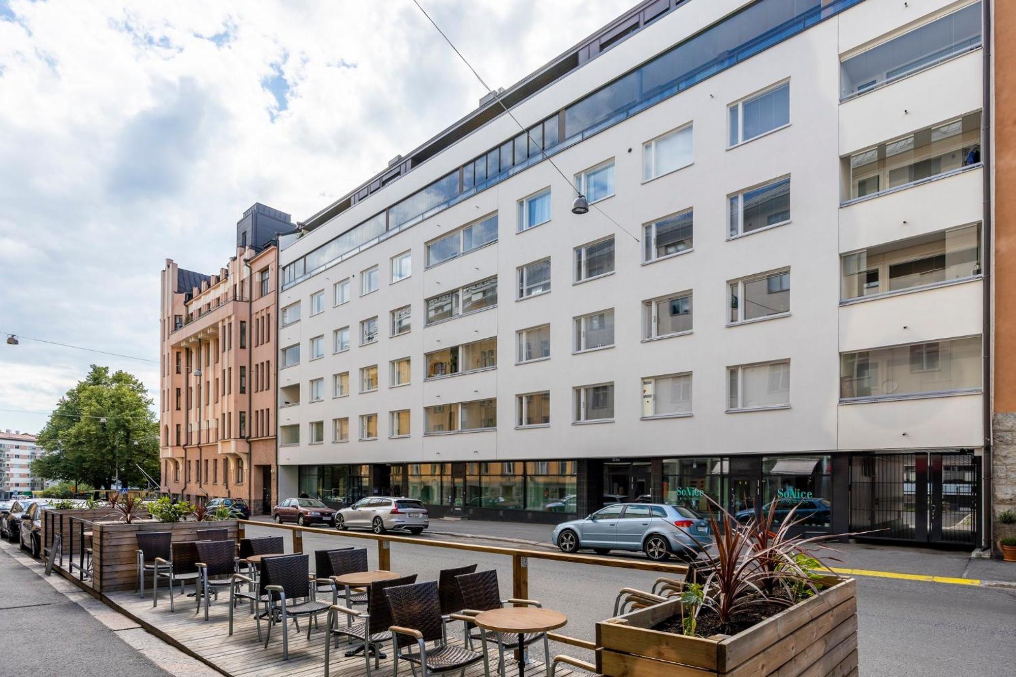 Stylish Flat In Trendy Kallio Helsinki Exterior foto